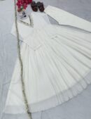 Alia cut Anarkali Gown - Dupatta & Bottom Set