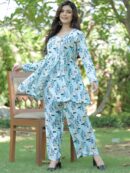 Printed Top And Palazzo Co-ord Set
