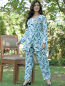 Printed Top And Palazzo Co-ord Set