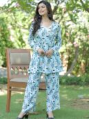 Printed Top And Palazzo Co-ord Set