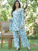 Printed Top And Palazzo Co-ord Set