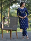 Digital Print Kurta With Pant Set