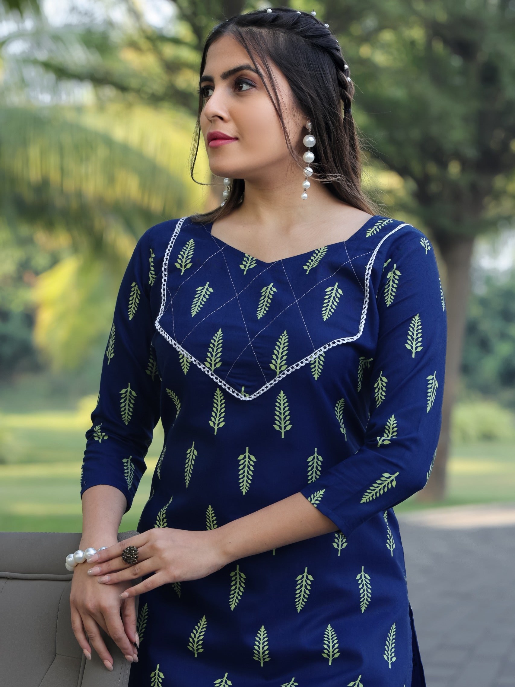 Digital Print Kurta With Pant Set