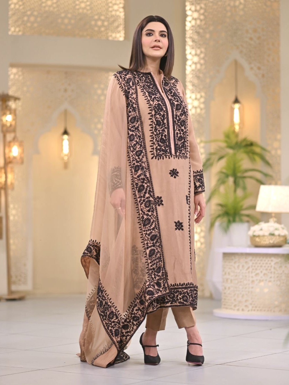 DESIGNER TOP BOTTOM AND DUPATTA SET - Image 7