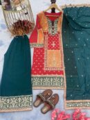 Top Palazzo And Dupatta Set