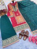 Top Palazzo And Dupatta Set