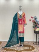 Top Palazzo And Dupatta Set