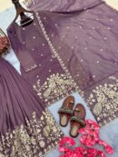 Twil Gold Net Top Palazzo & Dupatta Set