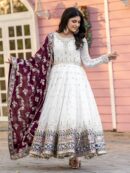 Gown , Dupatta & Bottom Set