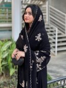Foux Georgette Top Palazzo And Dupatta Set