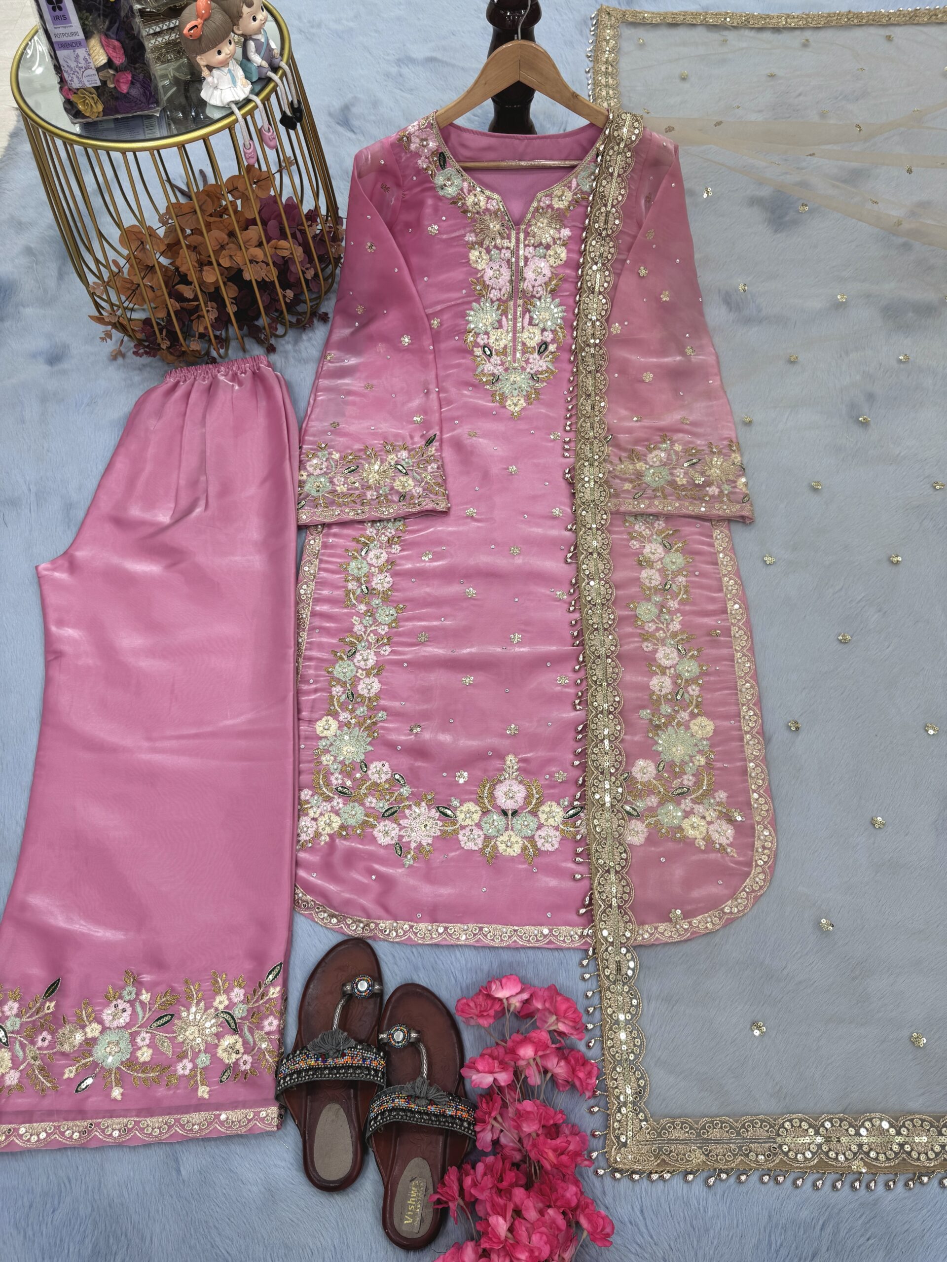 Top Lehenga And Dupatta Set
