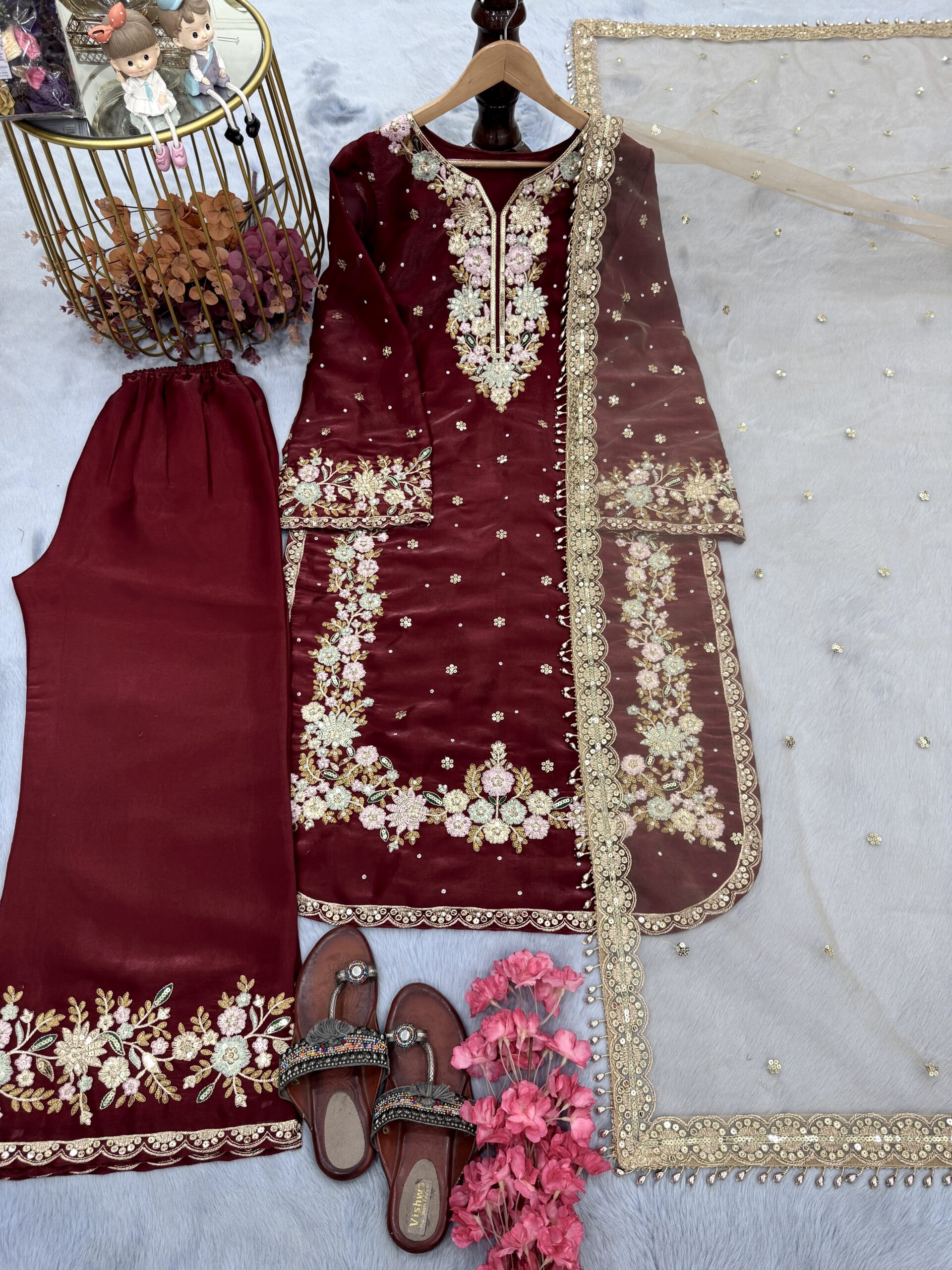 Top Lehenga And Dupatta Set
