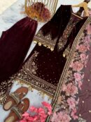 Top With Palazzo & Dupatta Set