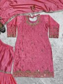 Top - Palazzo And Dupatta Set