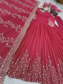 Gown , Dupatta & Bottom Set