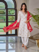 KURTI WITH PANT AND DUPATTA