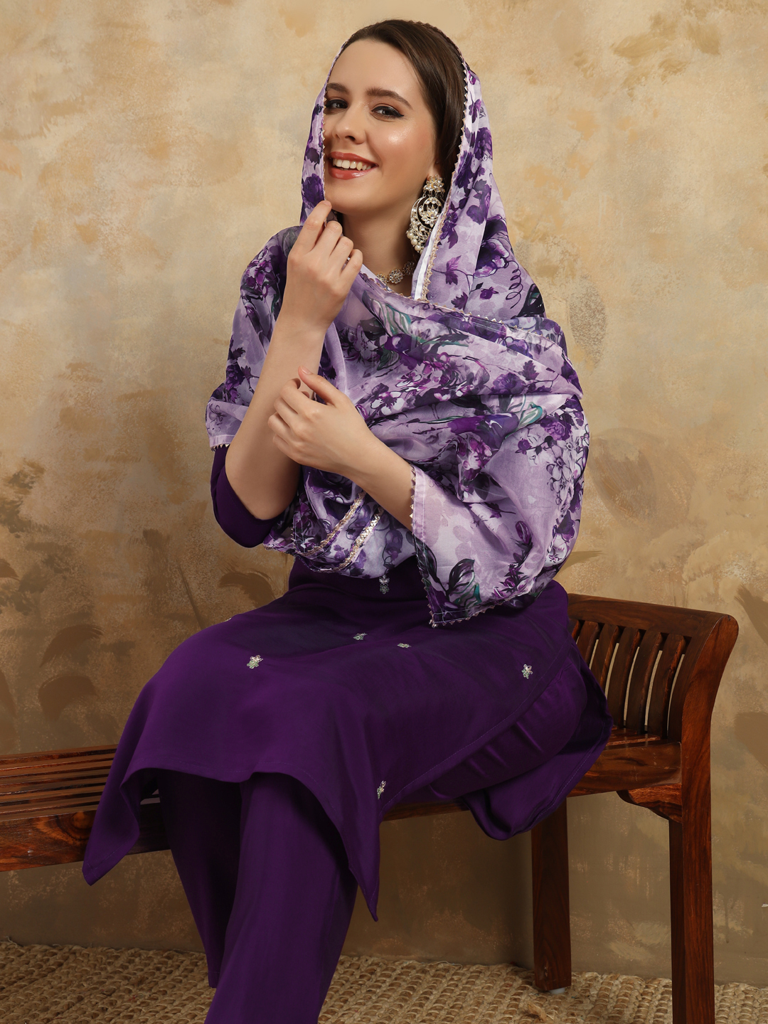 KURTI WITH PANT AND DUPATTA