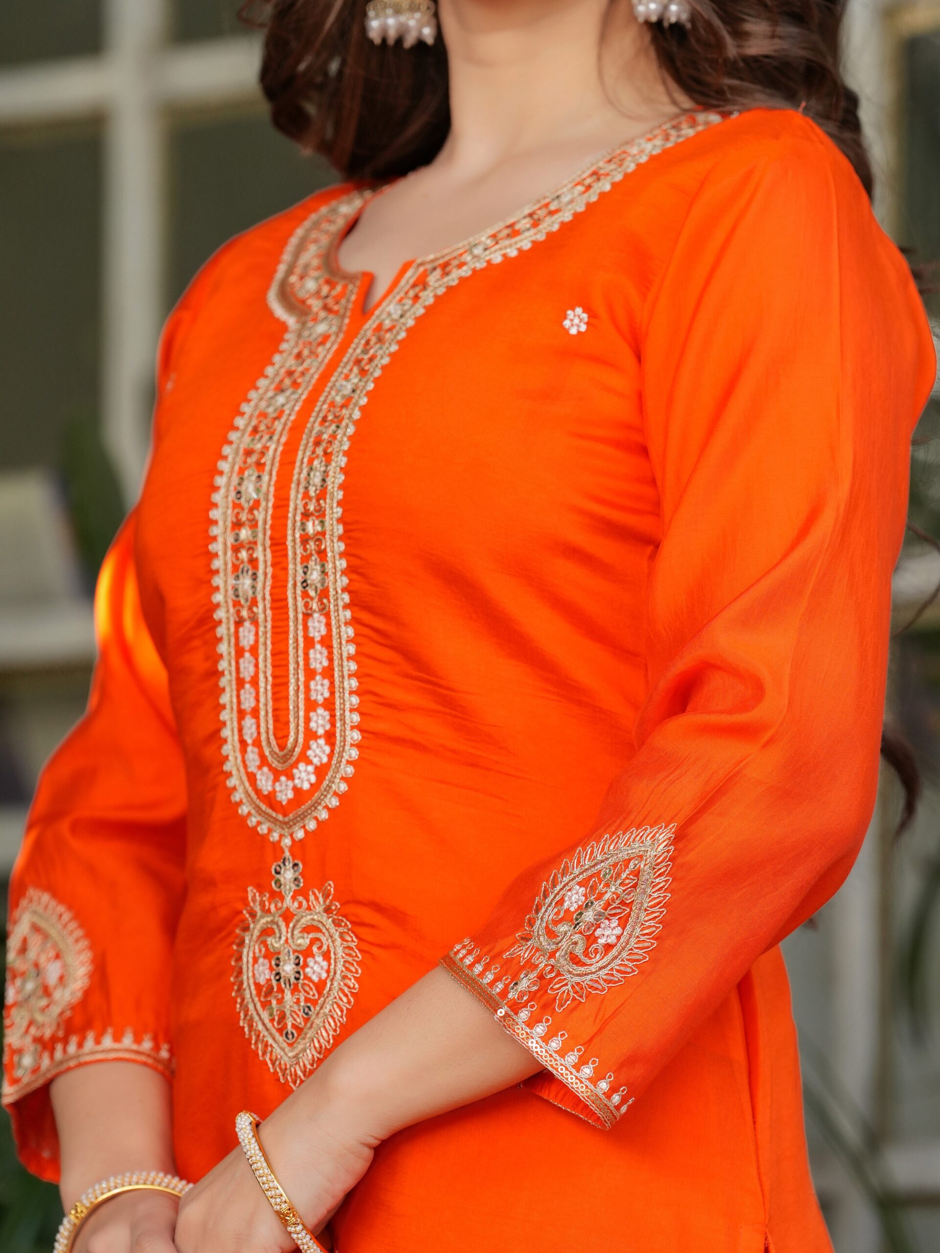 Kurta With Pant And Dupatta - Image 6