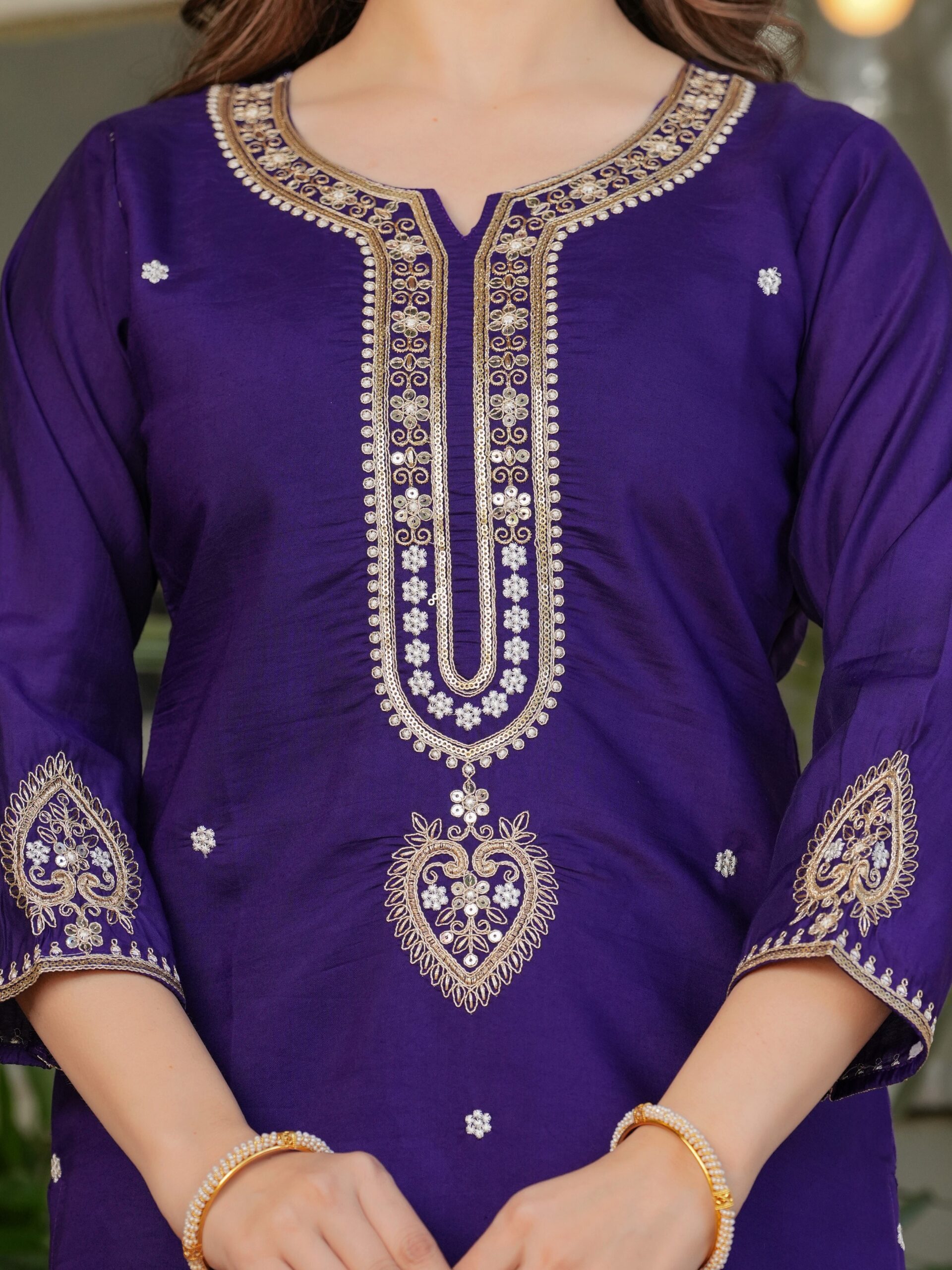 Kurta With Pant And Dupatta - Image 5