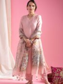 Kurti with Pant And Dupatta Set