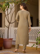 Rayon Kurti With Pant & Dupatta Set
