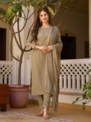 Rayon Kurti With Pant & Dupatta Set