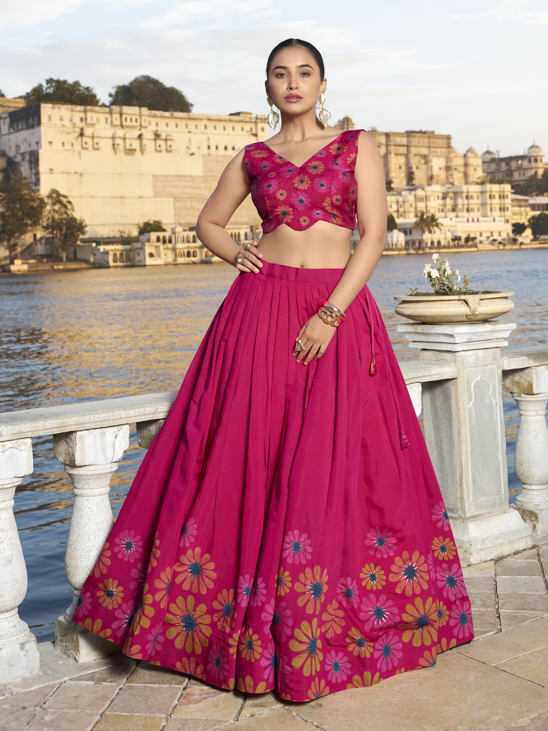 Tusser Silk Lehenga Choli - Image 3