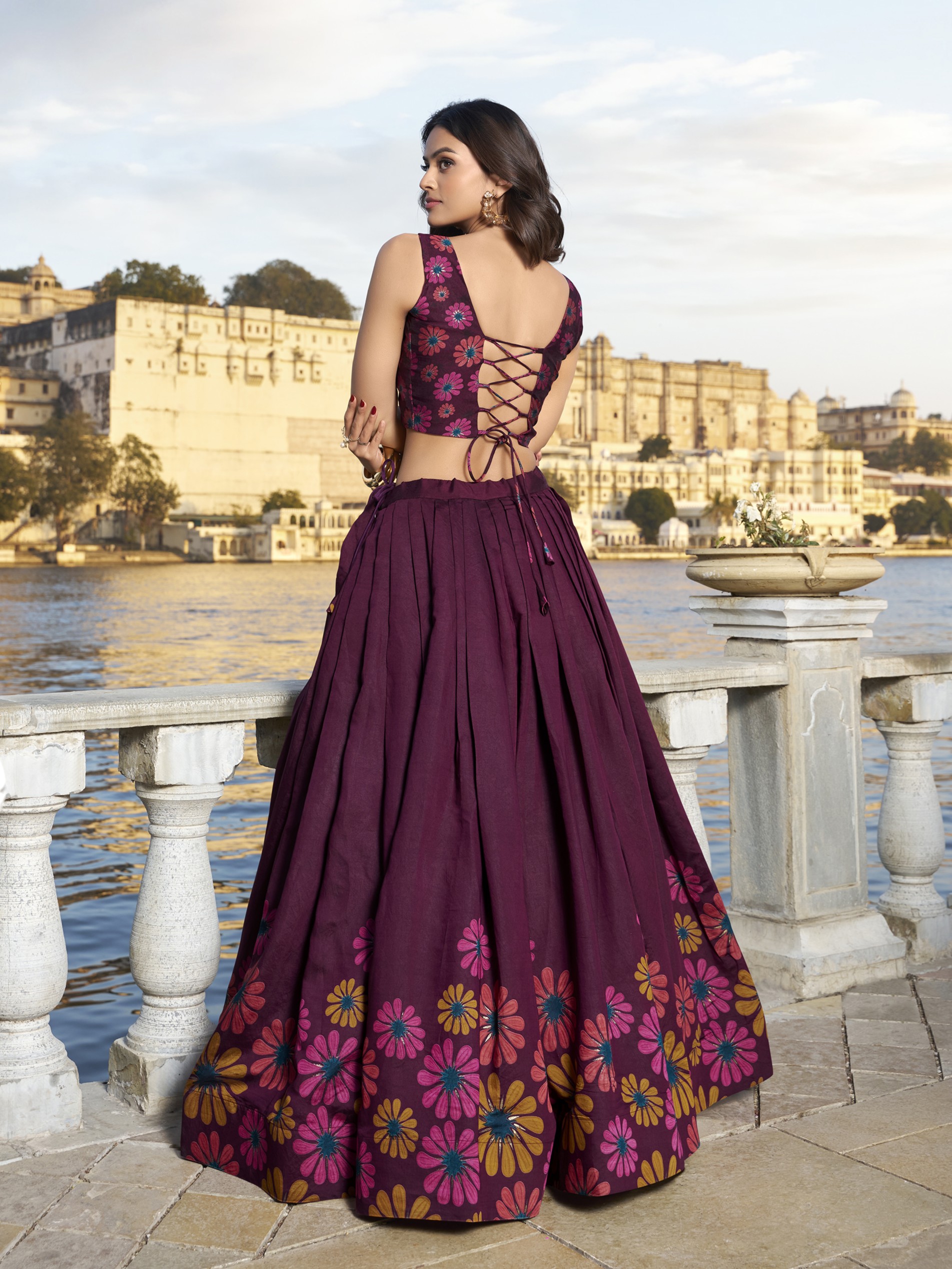 Tusser Silk Lehenga Choli - Image 4