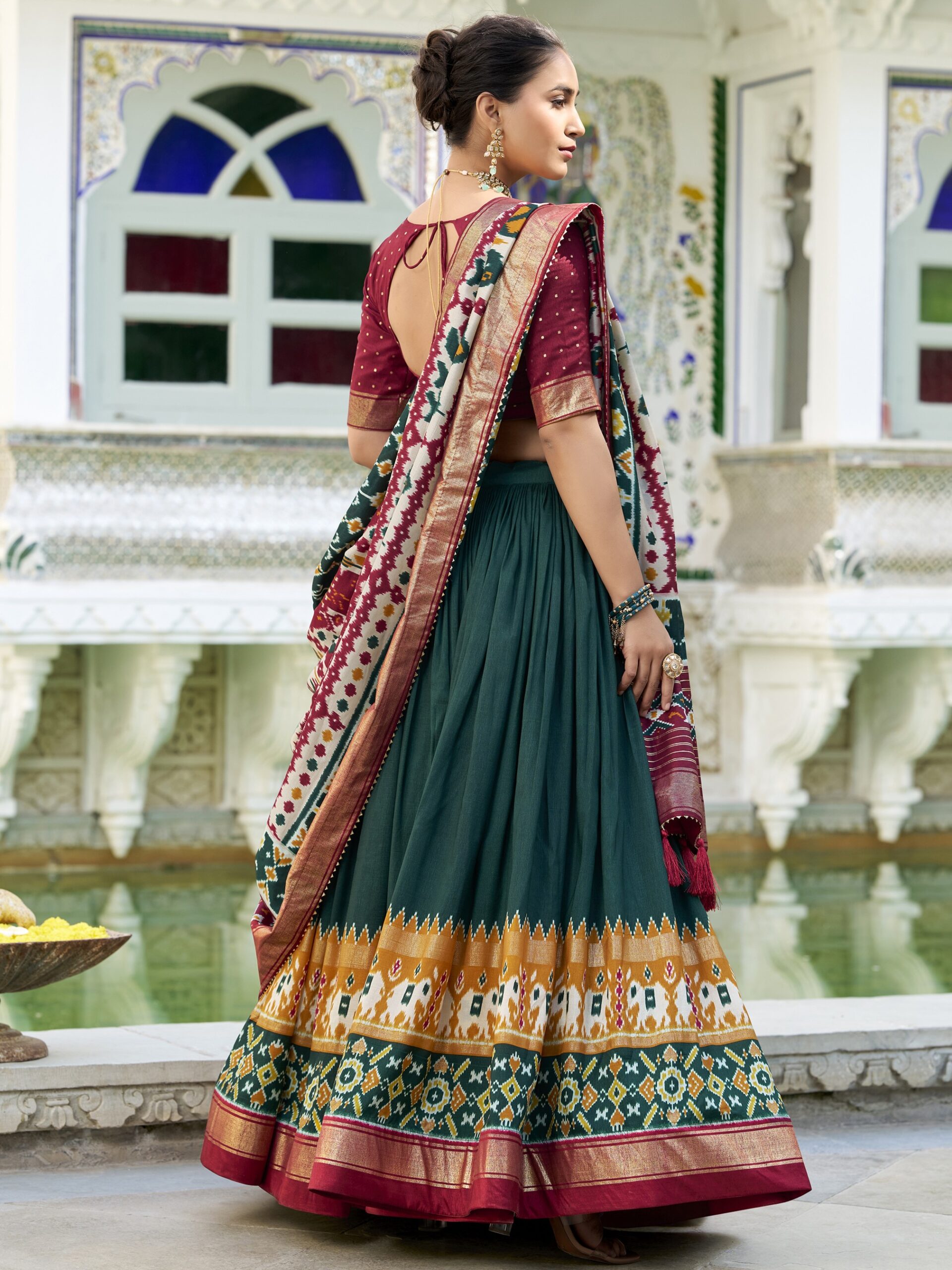 Tusser Silk Lehenga Choli - Image 4