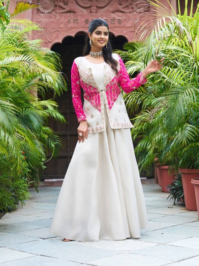 koti & Palazzo With choli - Image 5