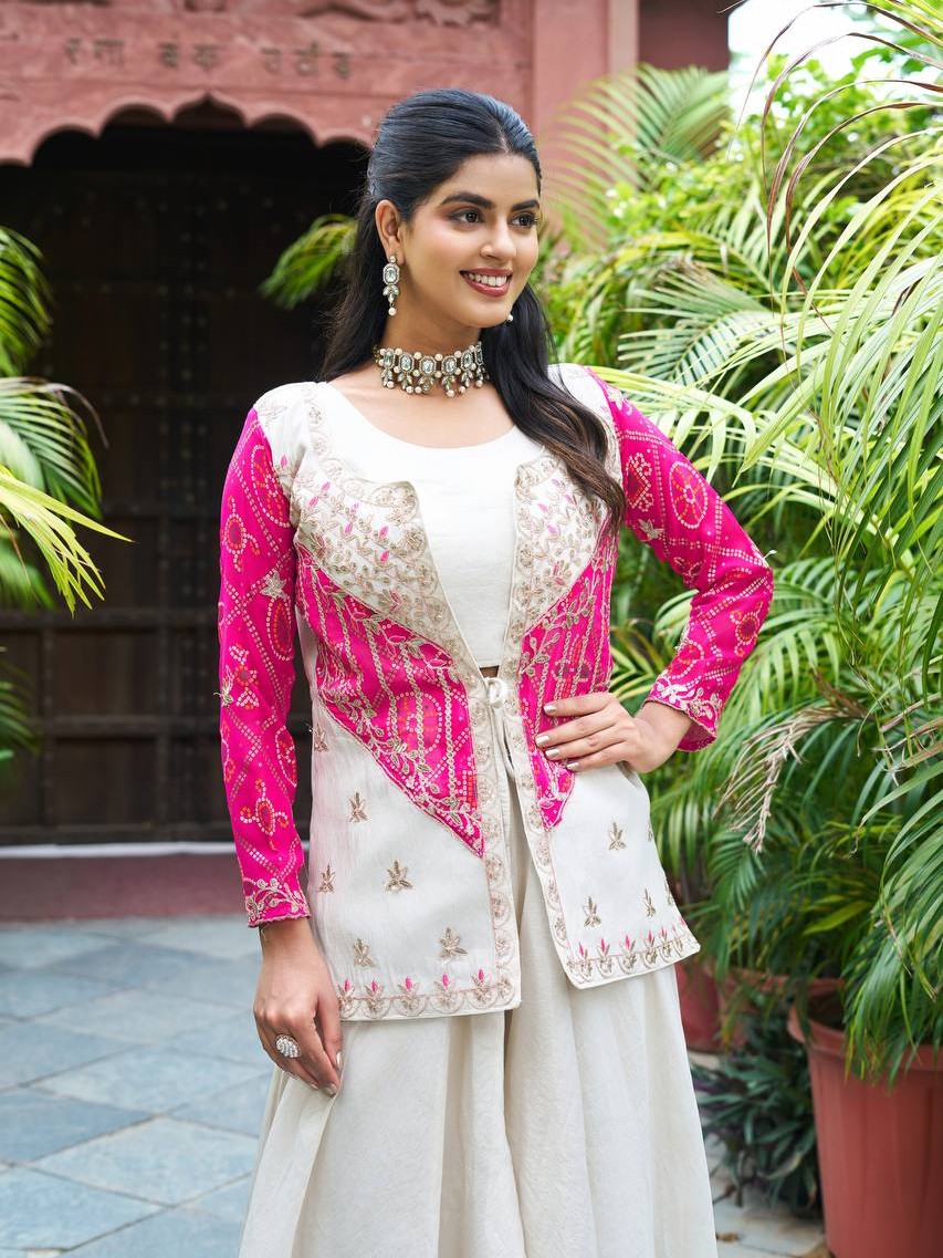 koti & Palazzo With choli - Image 4