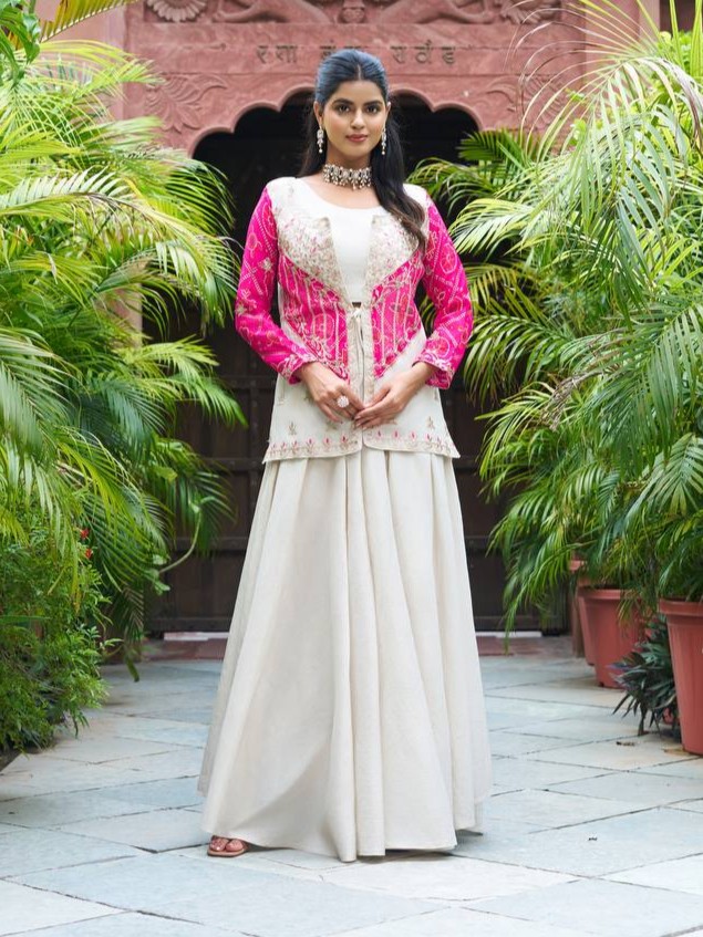 koti & Palazzo With choli - Image 3