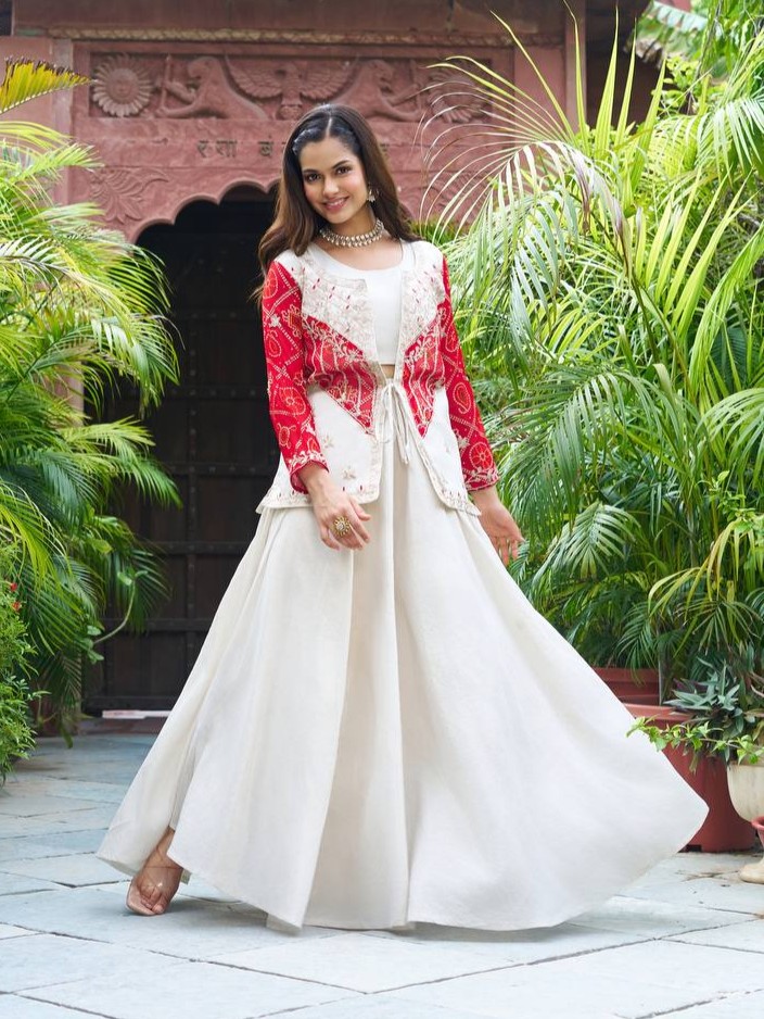 koti & Palazzo With choli - Image 5