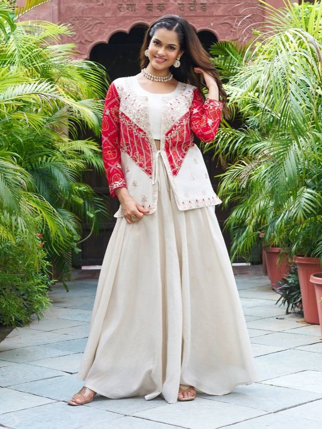 koti & Palazzo With choli - Image 3