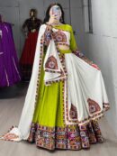Traditional Gamthi Work Lehenga Choli