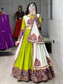 Traditional Gamthi Work Lehenga Choli